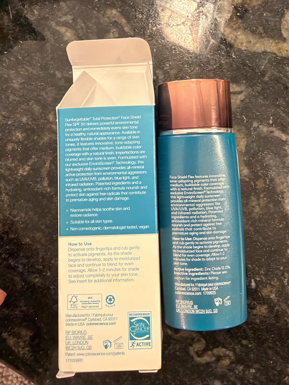 Colorescience Sunforgettable Total Protection Face Shield FLEX SPF 50 — Tan - Picture 2 of 3